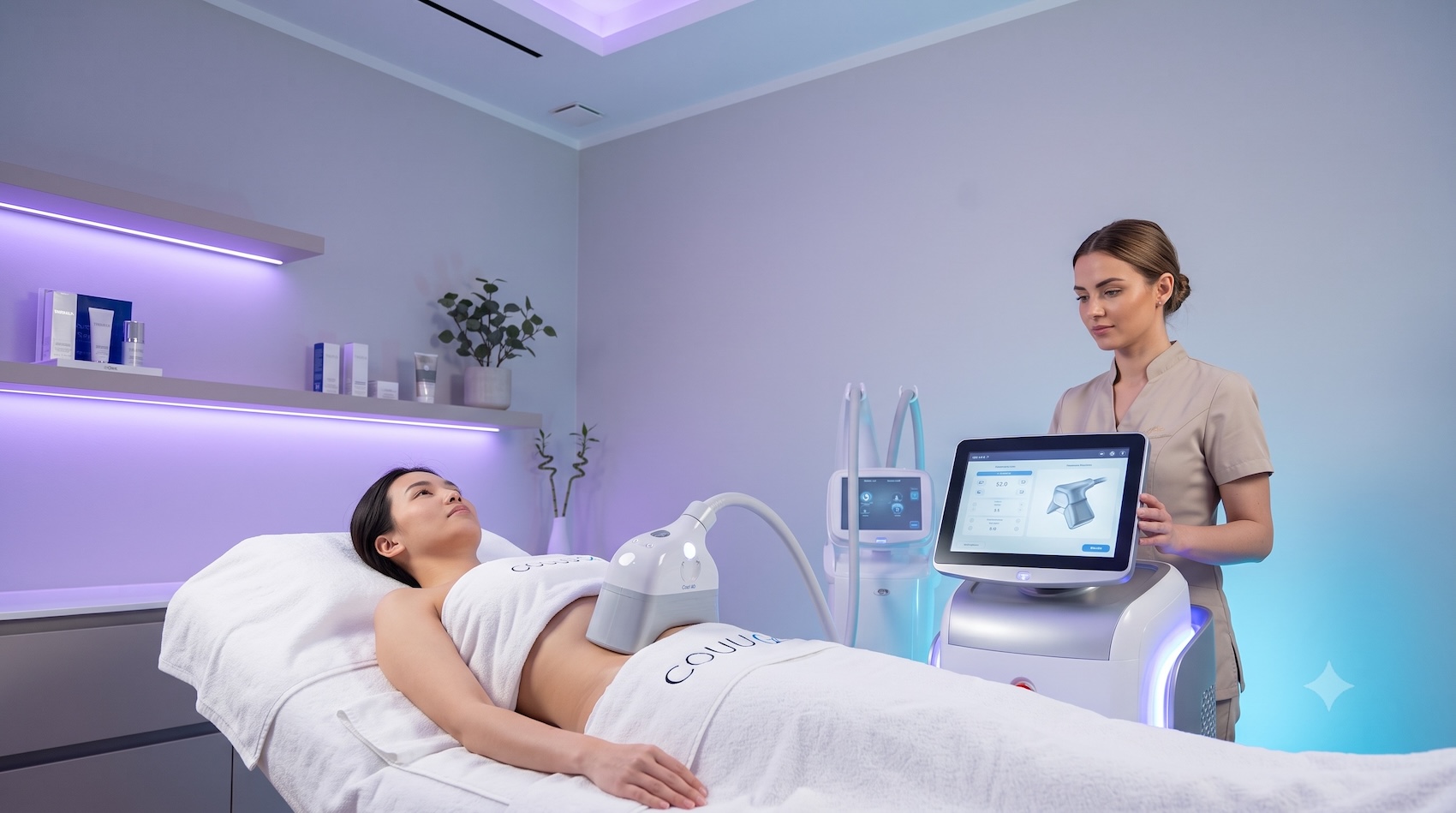 Kryotherapie Cool 4D zur Körperkonturierung in Essen